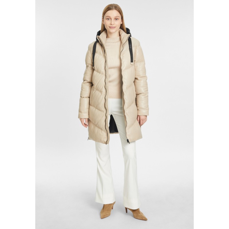 Geaca Lunga de Iarna din Piele Dama Gipsy Bej GWVallie – Black Friday Geaca Lunga de Iarna din Piele Dama Gipsy Bej GWVallie – Black Friday