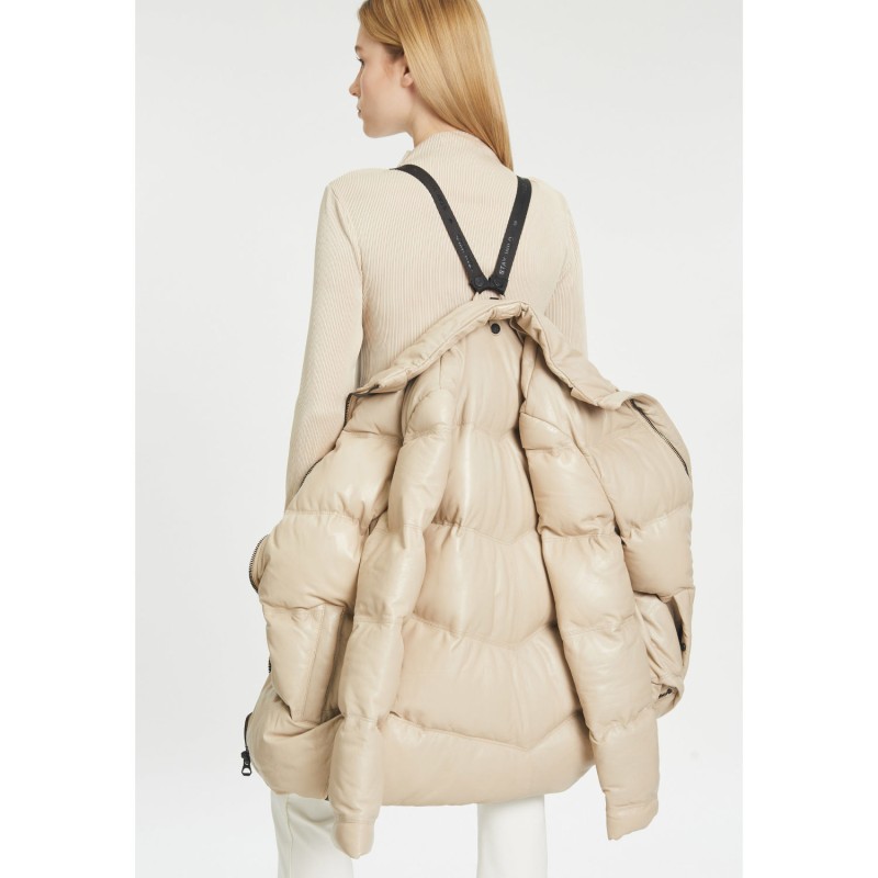 Geaca Lunga de Iarna din Piele Dama Gipsy Bej GWVallie – Black Friday Geaca Lunga de Iarna din Piele Dama Gipsy Bej GWVallie – Black Friday