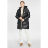 Geaca Lunga de Iarna din Piele Dama Gipsy Neagra GWVallie Geaca Lunga de Iarna din Piele Dama Gipsy Neagra GWVallie - readytowear.ro