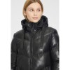 Geaca Lunga de Iarna din Piele Dama Gipsy Neagra GWVallie Geaca Lunga de Iarna din Piele Dama Gipsy Neagra GWVallie - readytowear.ro