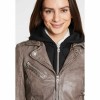 Geaca de Piele Dama Gipsy Gri GWVreni – IMBRACAMINTE