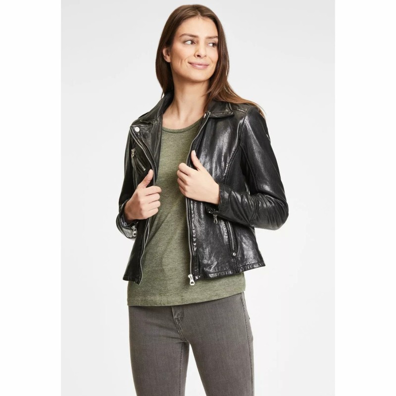 Geaca de Piele Dama Gipsy Neagra GWVreni – Black Friday Geaca de Piele Dama Gipsy Neagra GWVreni – Black Friday