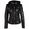 Geaca de Piele Dama Gipsy Neagra GWVreni Geaca de Piele Dama Gipsy Neagra GWVreni - readytowear