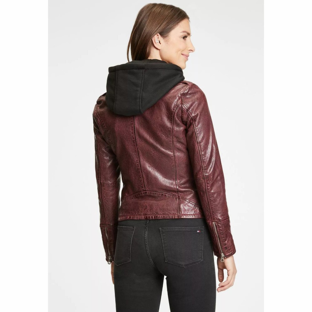 Geaca de Piele Dama Gipsy Visinie GWVreni Geaca de Piele Dama Gipsy Visinie GWVreni - readytowear.ro