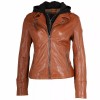 Geaca de Piele Dama Gipsy Coniac GWVreni NSLVV - readytowear