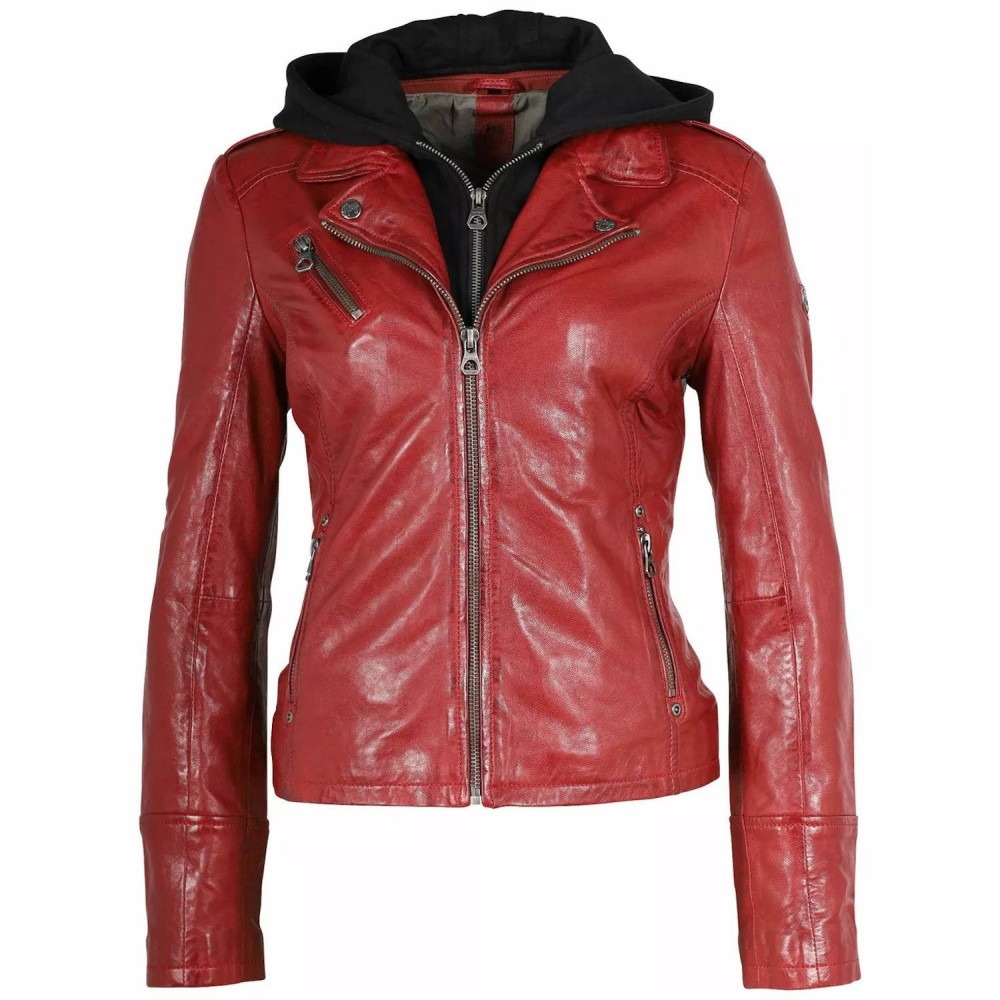 Geaca de Piele Dama Gipsy Rosie GWVreni NSLVV Geaca de Piele Dama Gipsy Rosie GWVreni NSLVV - readytowear