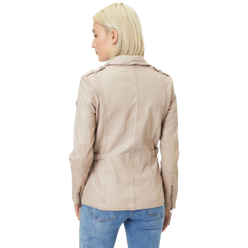 Geaca de Piele Dama Gipsy Bej Deschis GWYelli – Black Friday Geaca de Piele Dama Gipsy Bej Deschis GWYelli – Black Friday