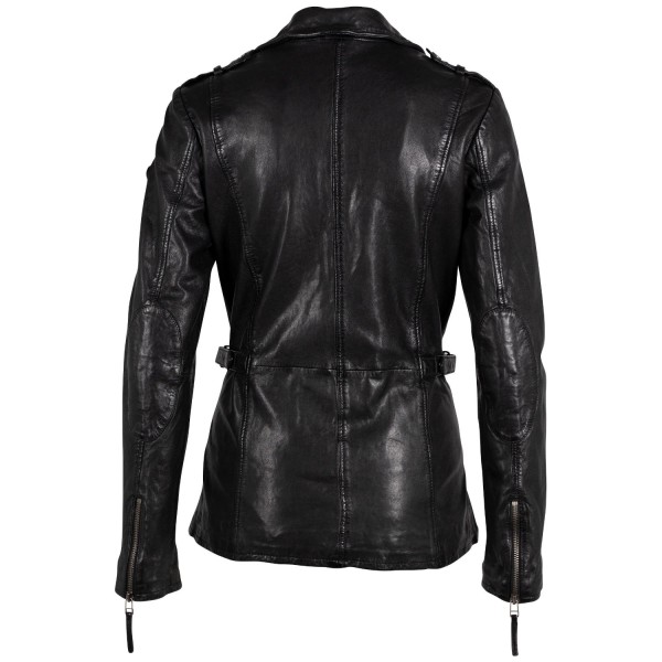 Geaca de Piele Dama Gipsy Neagra GWYelli – Black Friday — fotografia 4