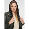 Geaca de Piele Dama Gipsy Olive Inchis GWYvie – Black Friday Geaca de Piele Dama Gipsy Olive Inchis GWYvie – Black Friday