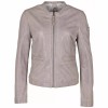 Geaca de Piele Dama Gipsy Gri Argintiu GWZai S22 LASTAV - readytowear