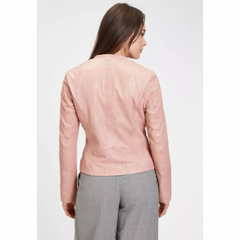 Geaca de Piele Dama Gipsy Roz GWZai S22 LASTAV – IMBRACAMINTE