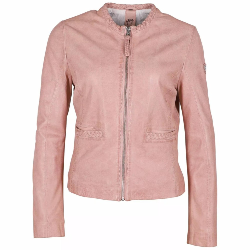 Geaca de Piele Dama Gipsy Roz GWZai S22 LASTAV - readytowear