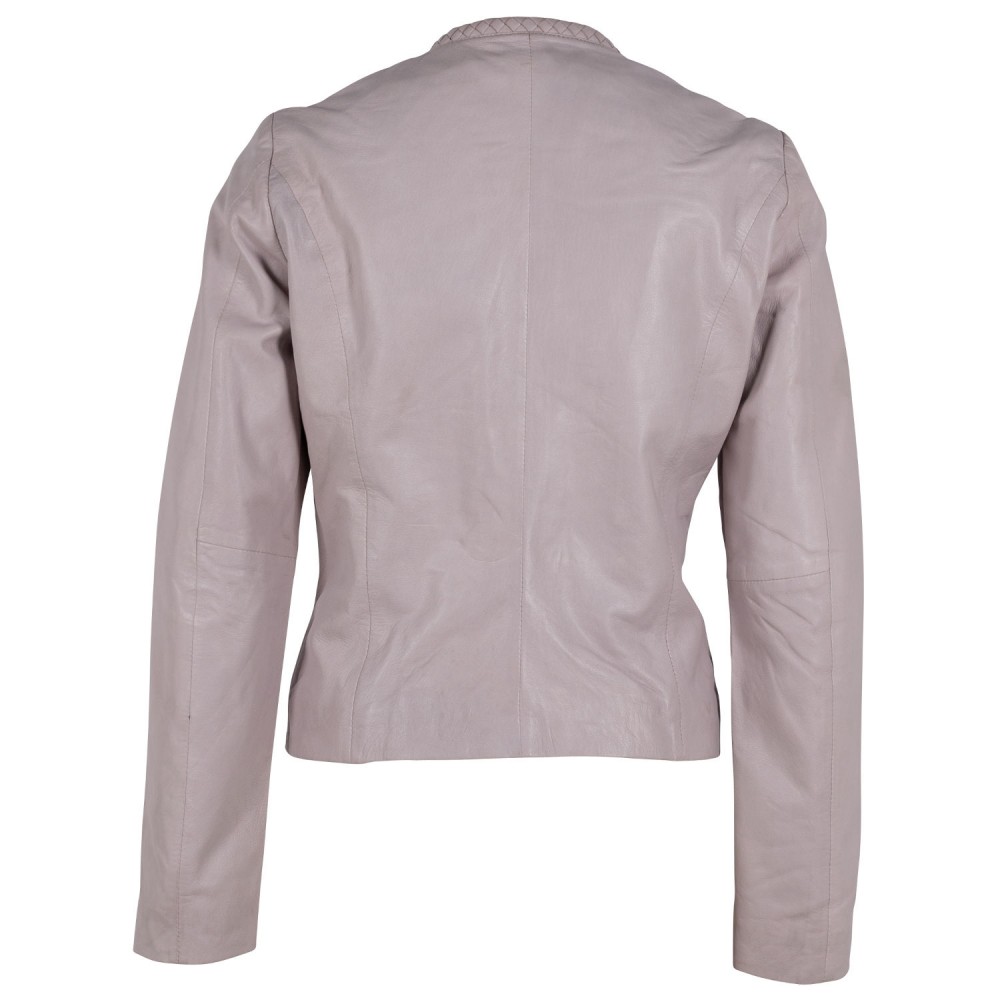 Geaca de Piele Dama Gipsy Mov Lavanda GWZai Geaca de Piele Dama Gipsy Mov Lavanda GWZai - readytowear.ro