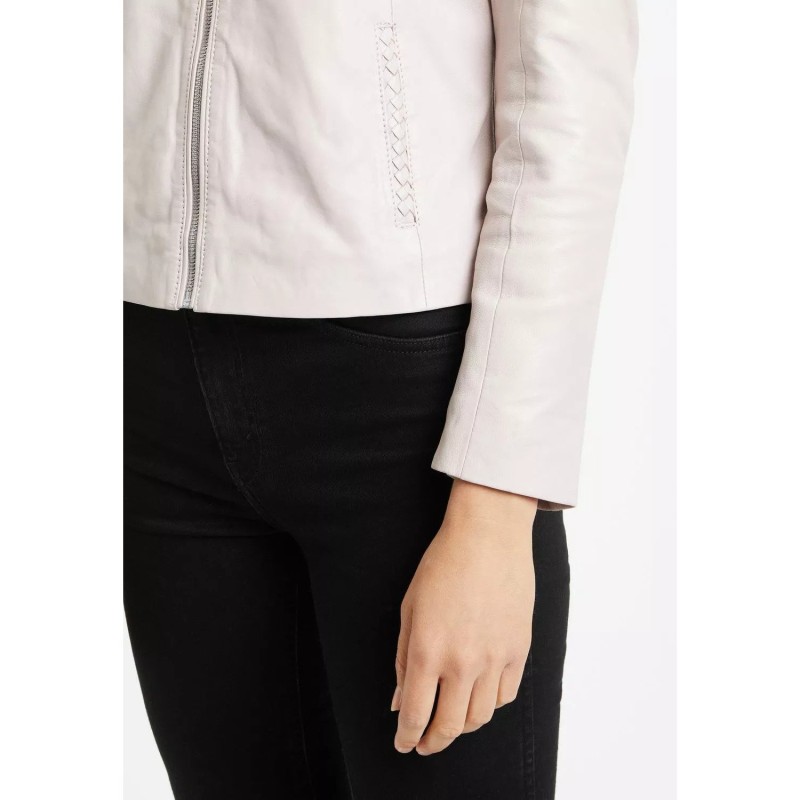 Geaca de Piele Dama Gipsy Mov Lavanda GWZai – IMBRACAMINTE