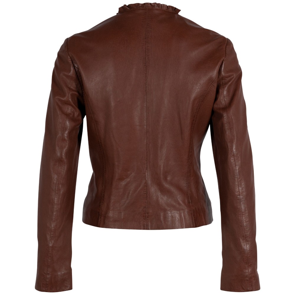 Geaca de Piele Dama Gipsy Coniac GWZalina Geaca de Piele Dama Gipsy Coniac GWZalina - readytowear.ro