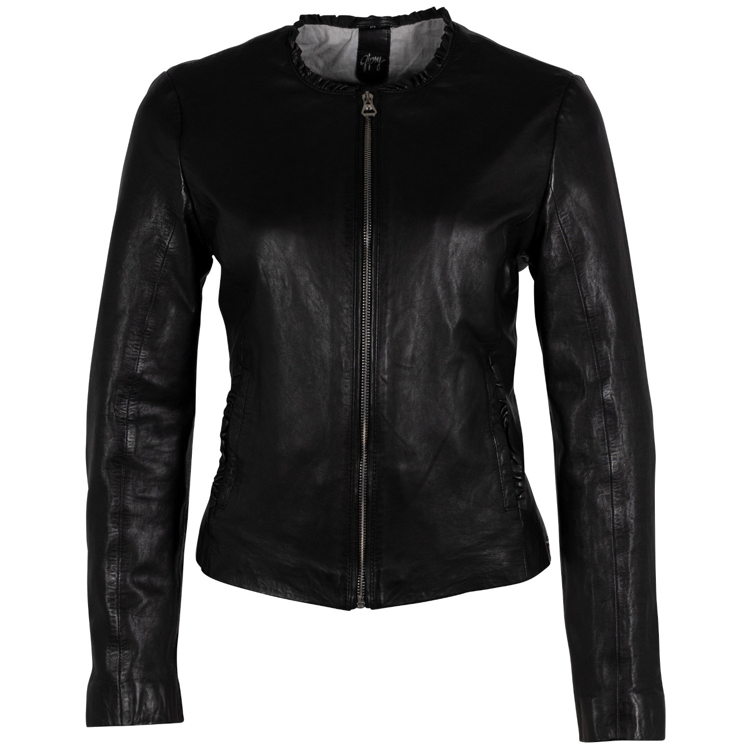 Geaca de Piele Dama Gipsy Neagra GWZalina – IMBRACAMINTE