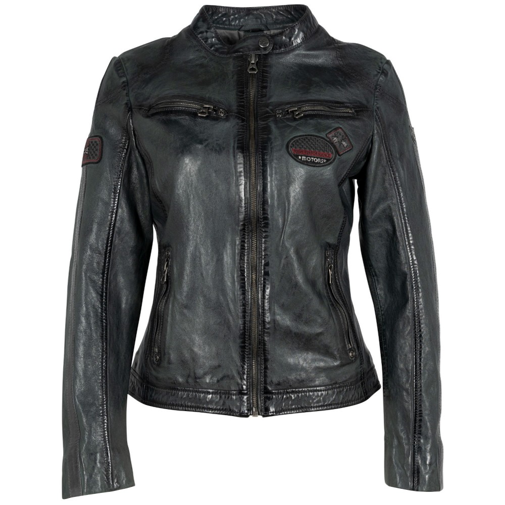 Geaca de Piele Dama Gipsy Verde Inchis GWZiya Geaca de Piele Dama Gipsy Verde Inchis GWZiya - readytowear.ro