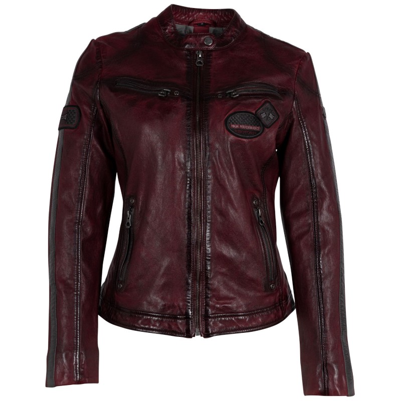 Geaca de Piele Dama Gipsy Visinie GWZiya – IMBRACAMINTE