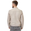 Geaca de Piele Barbati Gipsy Alb Ivoriu Hiet Geaca de Piele Barbati Gipsy Alb Ivoriu Hiet - readytowear.ro