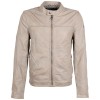 Geaca de Piele Barbati Gipsy Alb Ivoriu Hiet Geaca de Piele Barbati Gipsy Alb Ivoriu Hiet - readytowear.ro