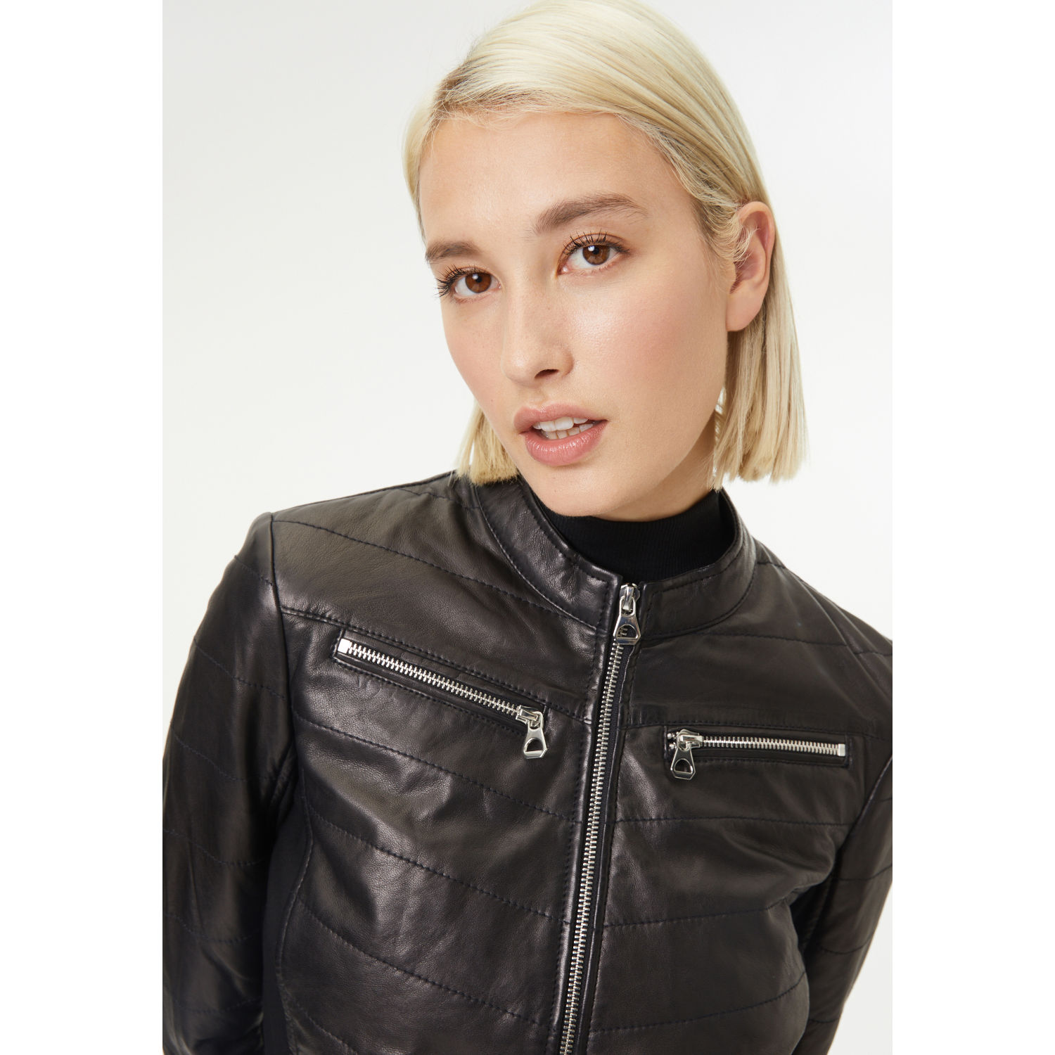 Geaca de Piele Dama Gipsy Neagra Jantje – Geci de Piele Geaca de Piele Dama Gipsy Neagra Jantje – Geci de Piele