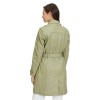 Geaca Lunga de Piele Dama Gipsy Olive Deschis Laily - readytowear.ro