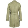 Geaca Lunga de Piele Dama Gipsy Olive Deschis Laily - readytowear.ro