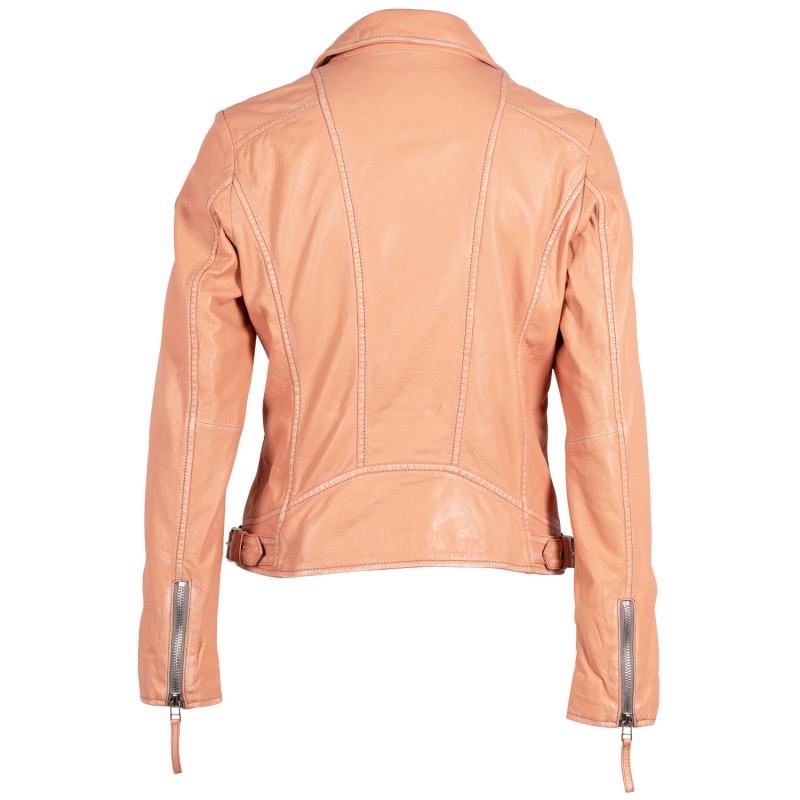 Geaca de Piele Dama Gipsy Portocaliu Piersica Loreen – Geci de Piele Geaca de Piele Dama Gipsy Portocaliu Piersica Loreen – Geci de Piele