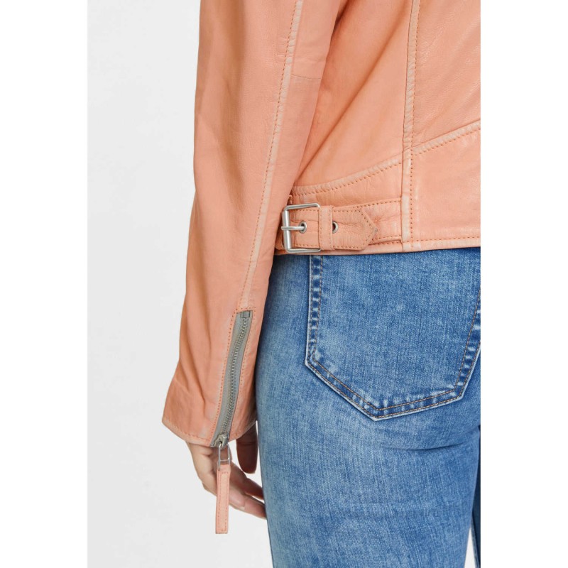 Geaca de Piele Dama Gipsy Portocaliu Piersica Loreen – Geci de Piele Geaca de Piele Dama Gipsy Portocaliu Piersica Loreen – Geci de Piele