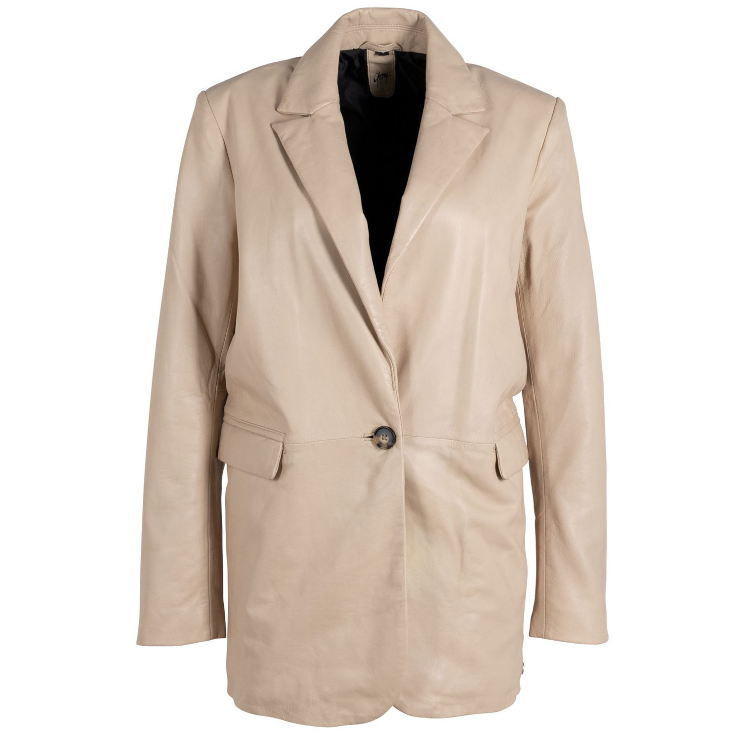 Geaca de Piele Dama Gipsy Bej Deschis Lyza – Black Friday Geaca de Piele Dama Gipsy Bej Deschis Lyza – Black Friday