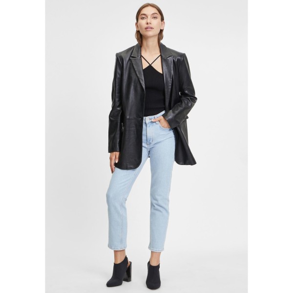 Geaca de Piele Dama Gipsy Neagra Lyza – Geci de Piele — fotografia 5