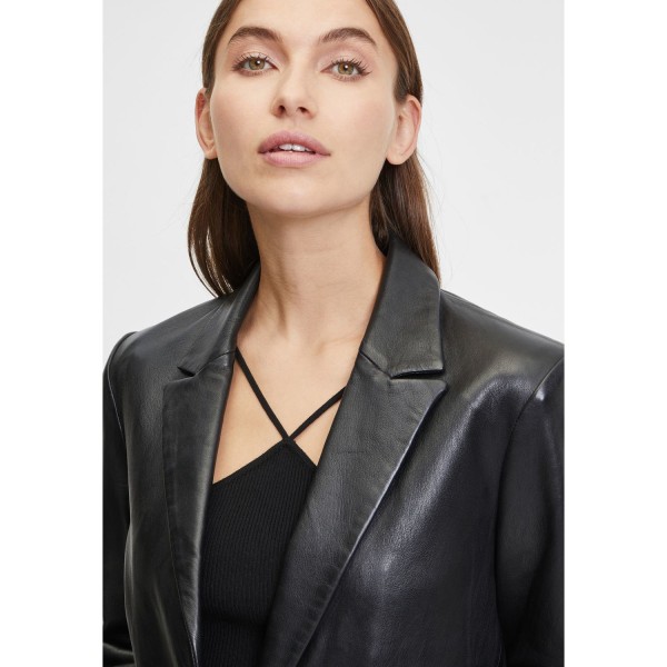 Geaca de Piele Dama Gipsy Neagra Lyza – Geci de Piele — fotografia 6