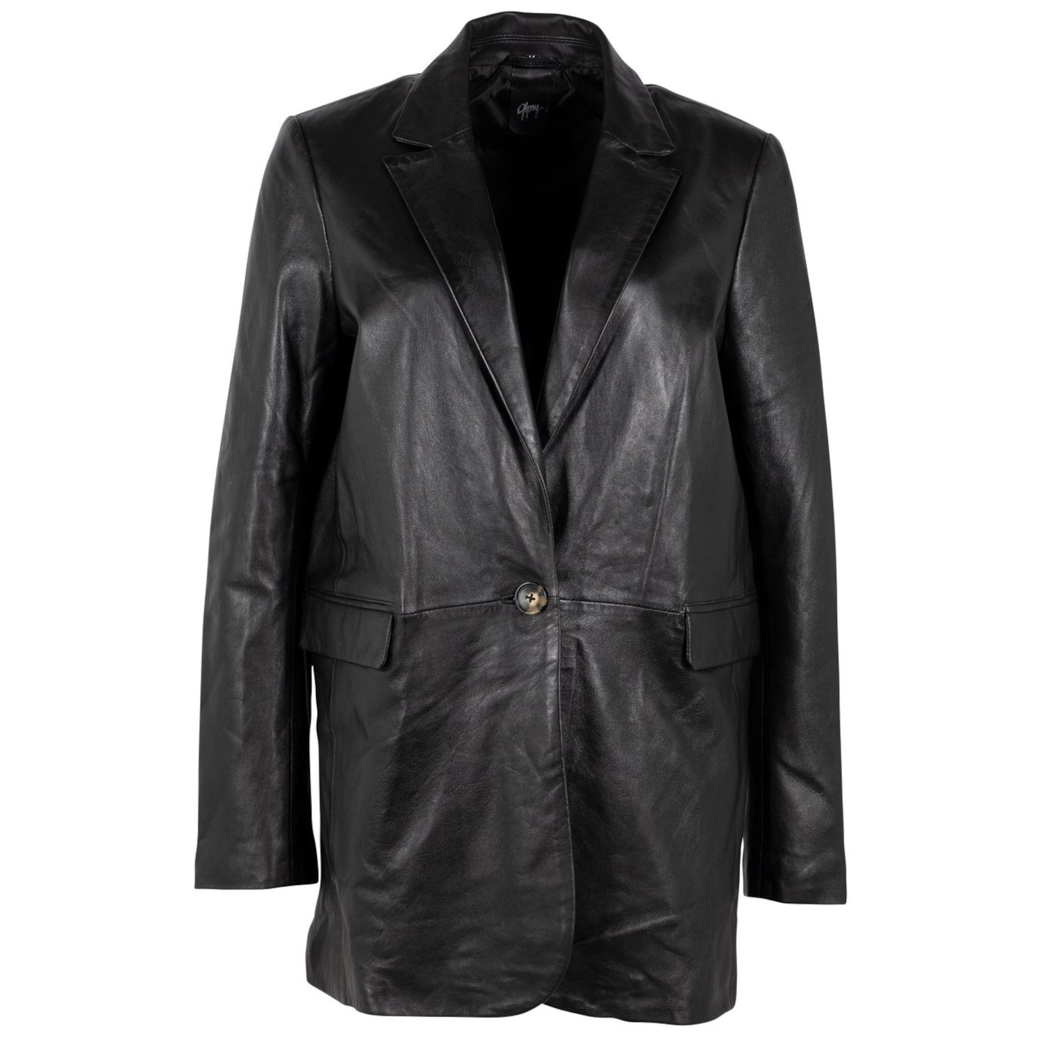 Geaca de Piele Dama Gipsy Neagra Lyza – Geci de Piele