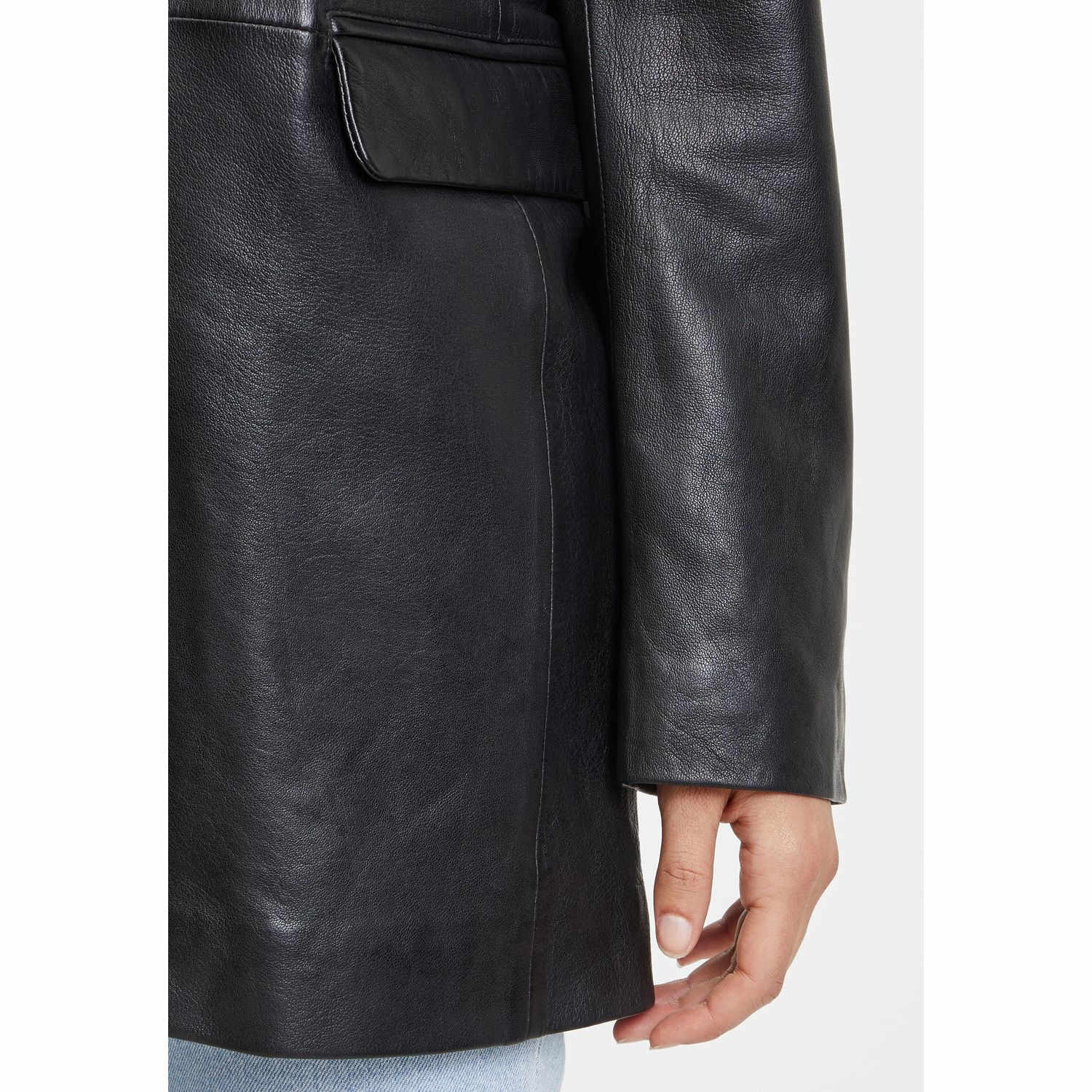 Geaca de Piele Dama Gipsy Neagra Lyza – Geci de Piele