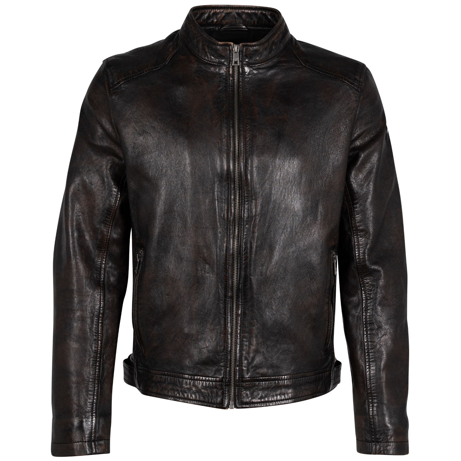 Geaca de Piele Barbati Mauritius Maro Antic MMAdelmo – Black Friday