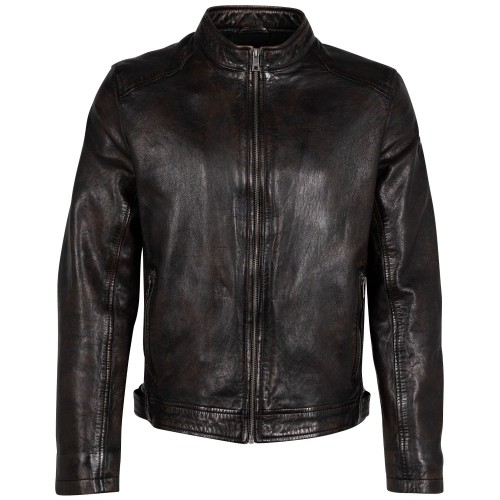 Geaca de Piele Barbati Mauritius Maro Antic MMAdelmo