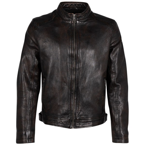 Geaca de Piele Barbati Mauritius Maro Antic MMAdelmo