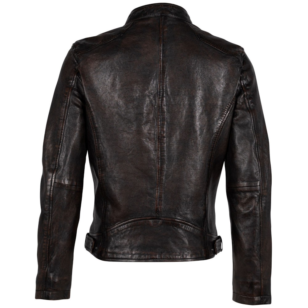 Geaca de Piele Barbati Mauritius Maro Antic MMAdelmo