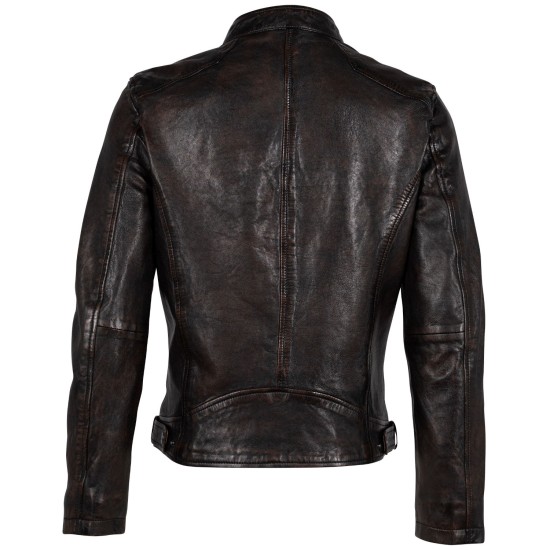 Geaca de Piele Barbati Mauritius Maro Antic MMAdelmo