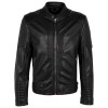 Geaca de Piele Barbati Mauritius Silver Neagra MMCarius Geaca de Piele Barbati Mauritius Silver Neagra MMCarius - readytowear.ro