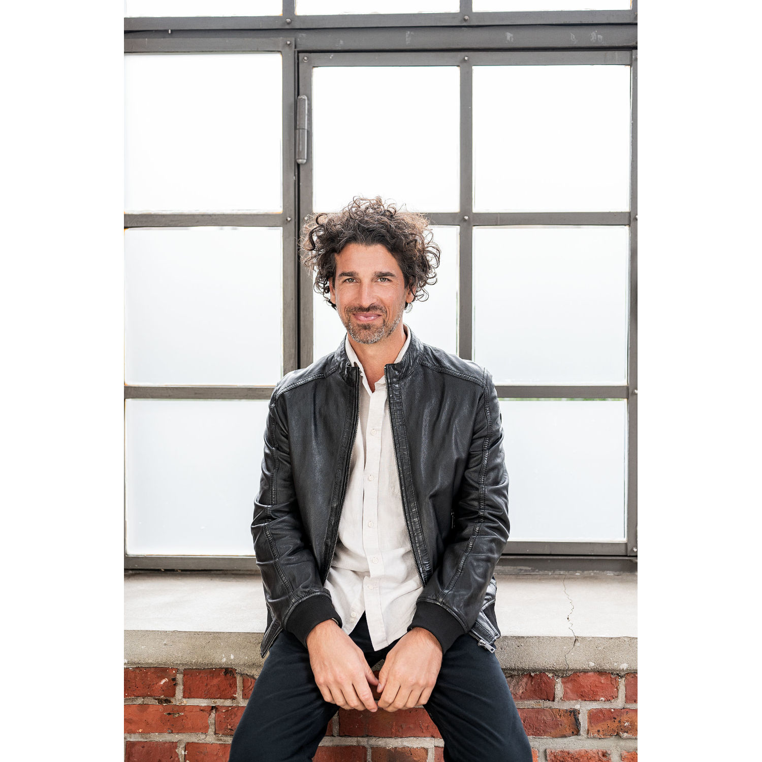 Geacă de Piele Bărbați Mauritius MMGoran Neagră geaca de piele barbati mauritius mmgoran neagra regular fit