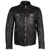 Geaca de Piele Barbati Mauritius Silver Negru Vintage MMMatthio Geaca de Piele Barbati Mauritius Silver Negru Vintage MMMatthio - readytowear.ro