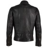 Geaca de Piele Barbati Mauritius Silver Negru Vintage MMMatthio Geaca de Piele Barbati Mauritius Silver Negru Vintage MMMatthio - readytowear.ro