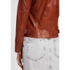 Geacă de Piele Damă Mauritius MWPaige Coniac geaca piele dama mauritius mwpaige coniac biker regular fit