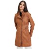 Geaca Lunga de Piele Dama Gipsy Coniac Margarethe – Geci de Piele Geaca Lunga de Piele Dama Gipsy Coniac Margarethe – Geci de Piele