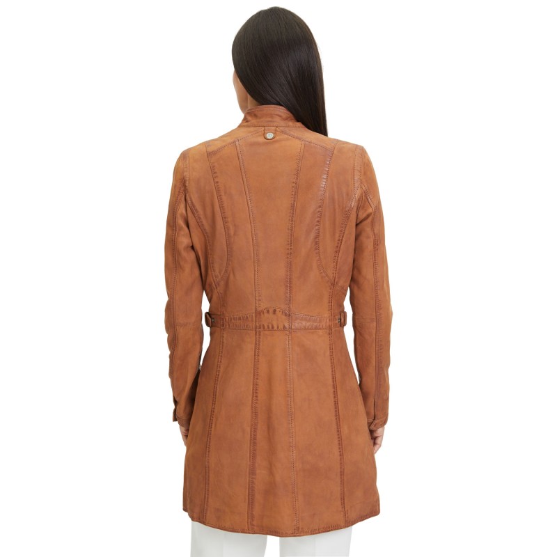 Geaca Lunga de Piele Dama Gipsy Coniac Margarethe – Geci de Piele Geaca Lunga de Piele Dama Gipsy Coniac Margarethe – Geci de Piele