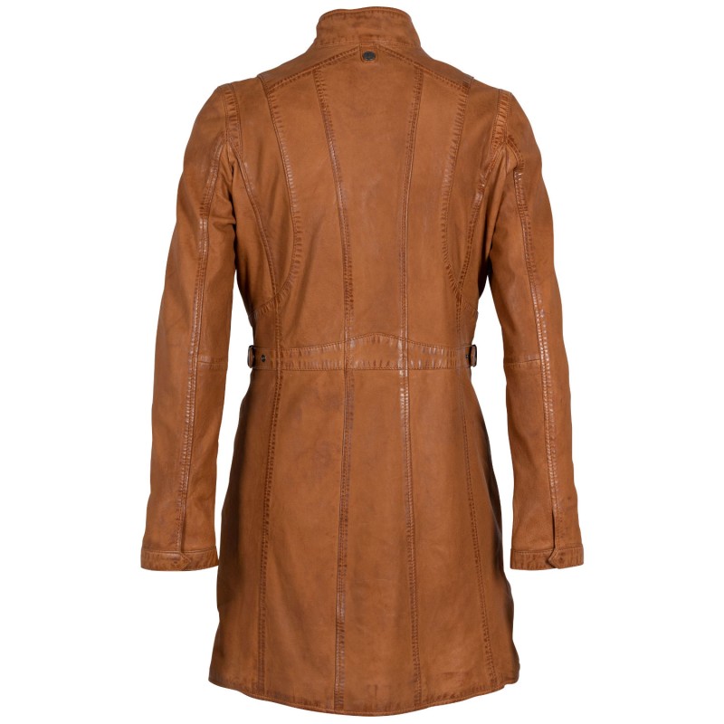 Geaca Lunga de Piele Dama Gipsy Coniac Margarethe – Geci de Piele Geaca Lunga de Piele Dama Gipsy Coniac Margarethe – Geci de Piele