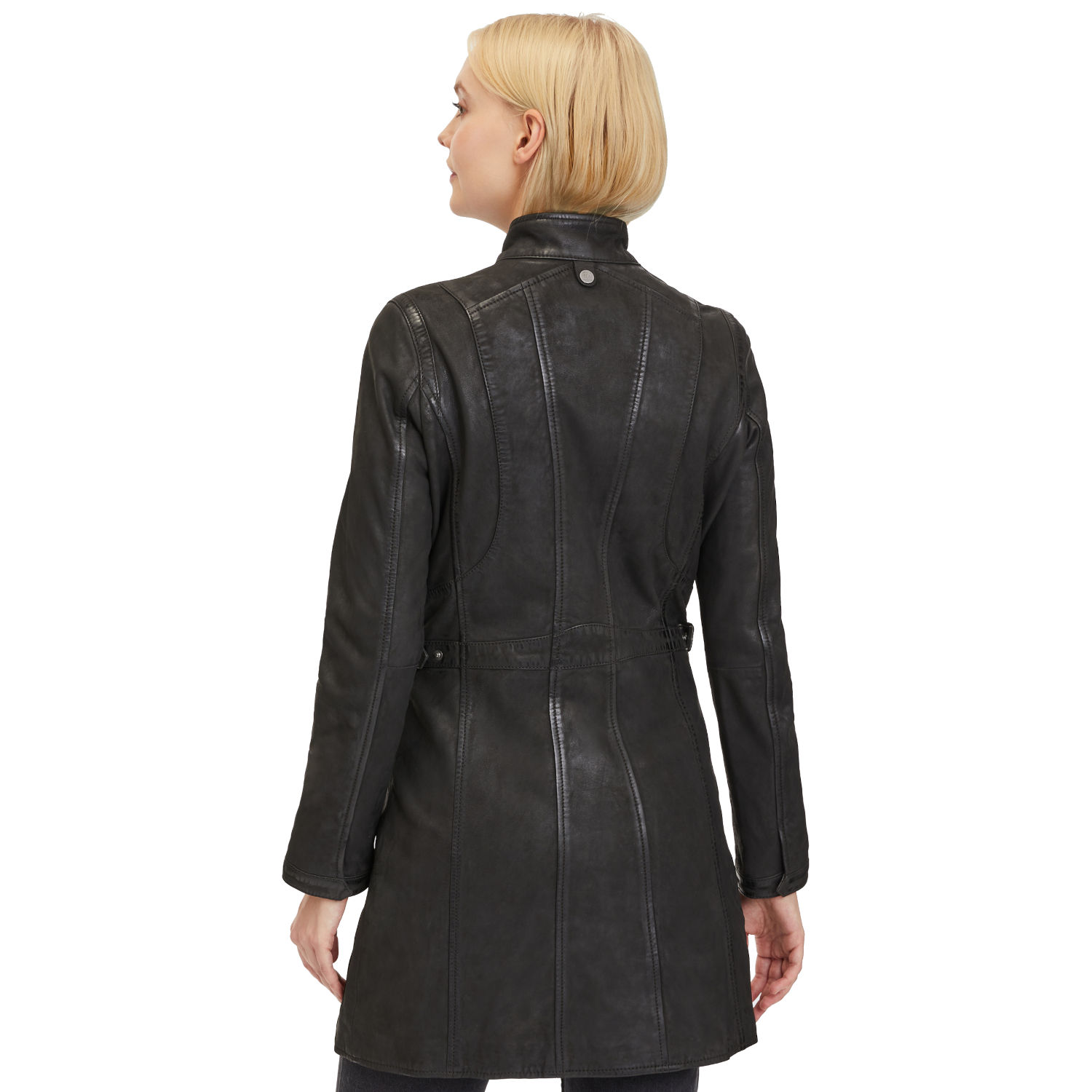 Geaca Lunga de Piele Dama Gipsy Neagra Margarethe – Geci de Piele Geaca Lunga de Piele Dama Gipsy Neagra Margarethe – Geci de Piele