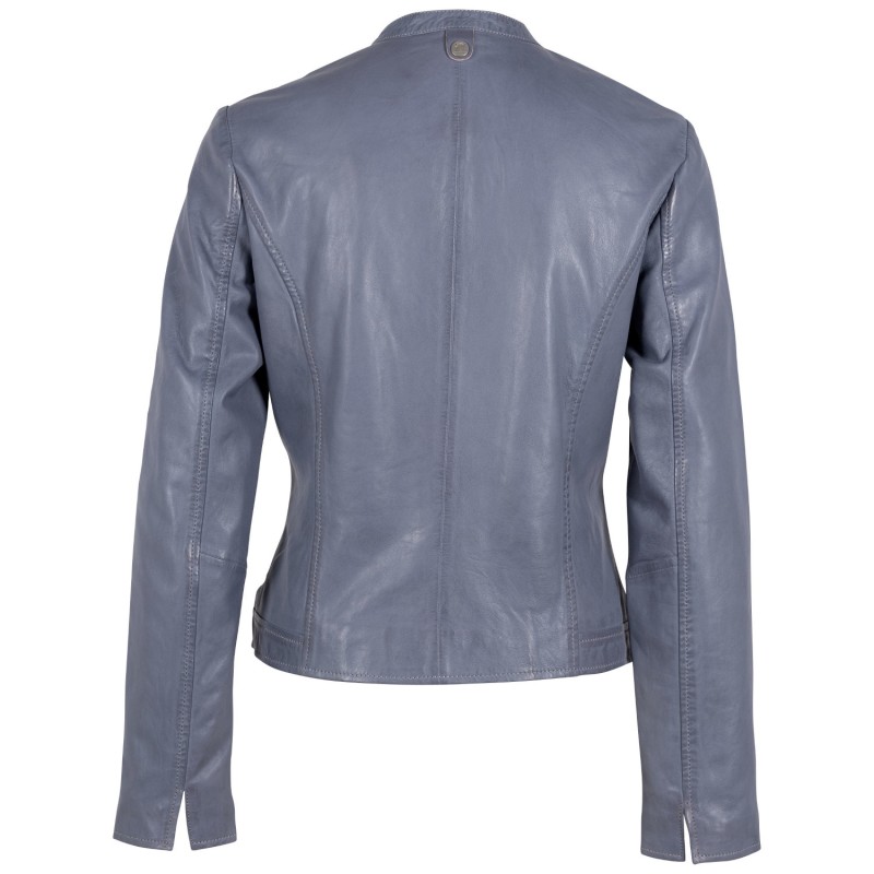 Geaca de Piele Dama Gipsy Albastra Marlie – Black Friday