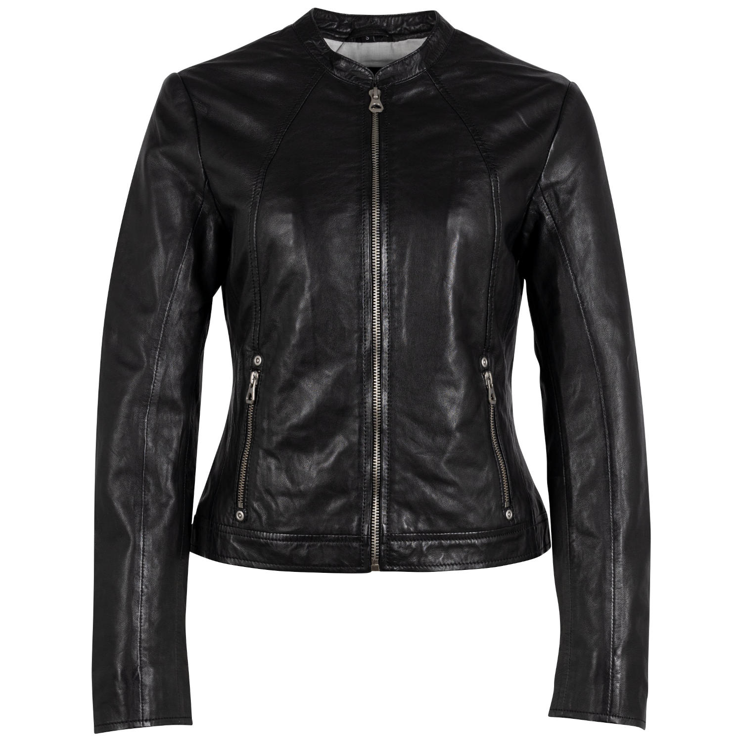 Geaca de Piele Dama Gipsy Neagra Marlie – Black Friday